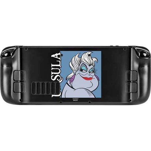 Disney Villains Ursula Steam Deck Handheld Gaming Computer Skin